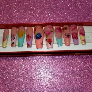 Luxury gel press-ons